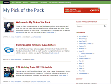 Tablet Screenshot of mypickofthepack.com